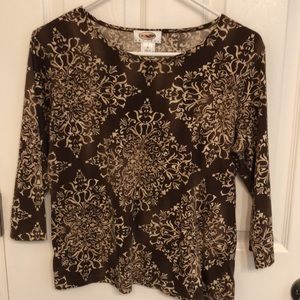 Talbots Brown T-shirt PM